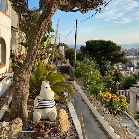 Superbe Appartement Grande Corniche Vue Sur Mer Nice A 4 Min Du Centre Ville ภายนอก รูปภาพ