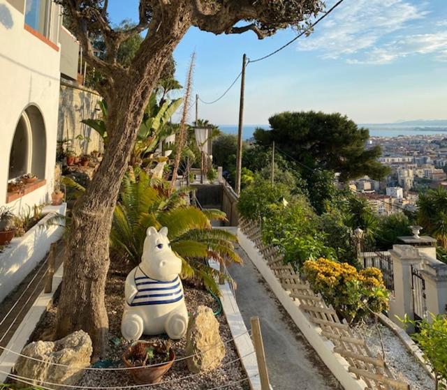 Superbe Appartement Grande Corniche Vue Sur Mer Nice A 4 Min Du Centre Ville ภายนอก รูปภาพ